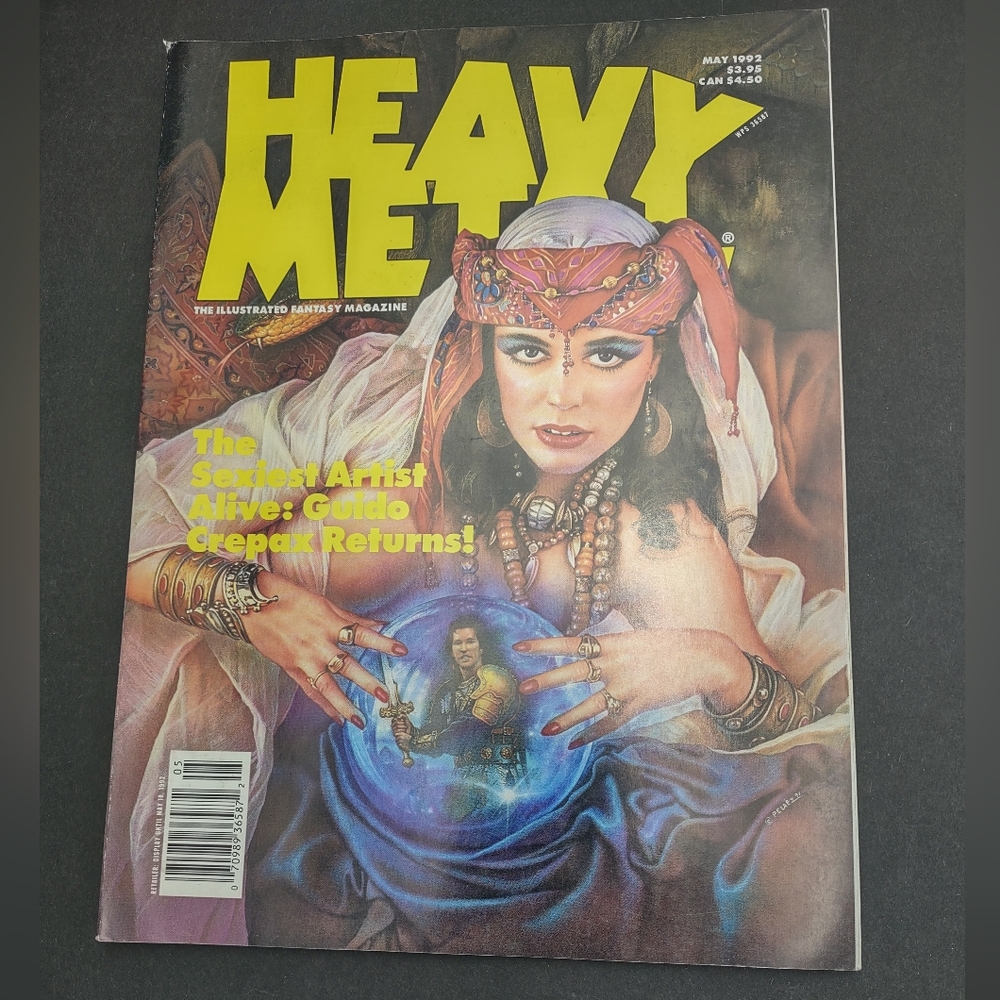 Heavy Metal Magazine May 1992 Edition